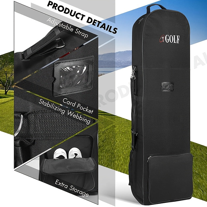 Golf Travel Bag with Wheels-4