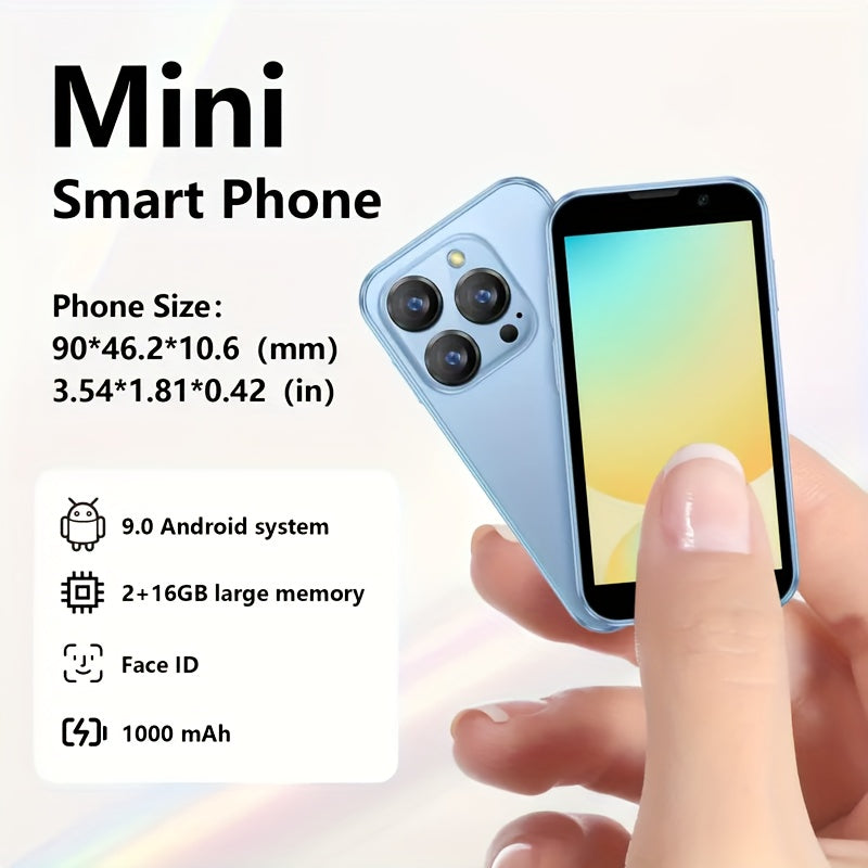 Worlds Smallest 3Inch HD Android Mini Smartphone  Unlocked Dual SIM KidsStudent Phone