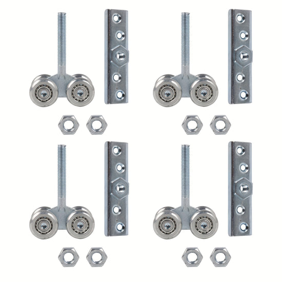 4 Pieces Of Sliding Door And Window Hanging Pulley H43 Can Bear 90kg