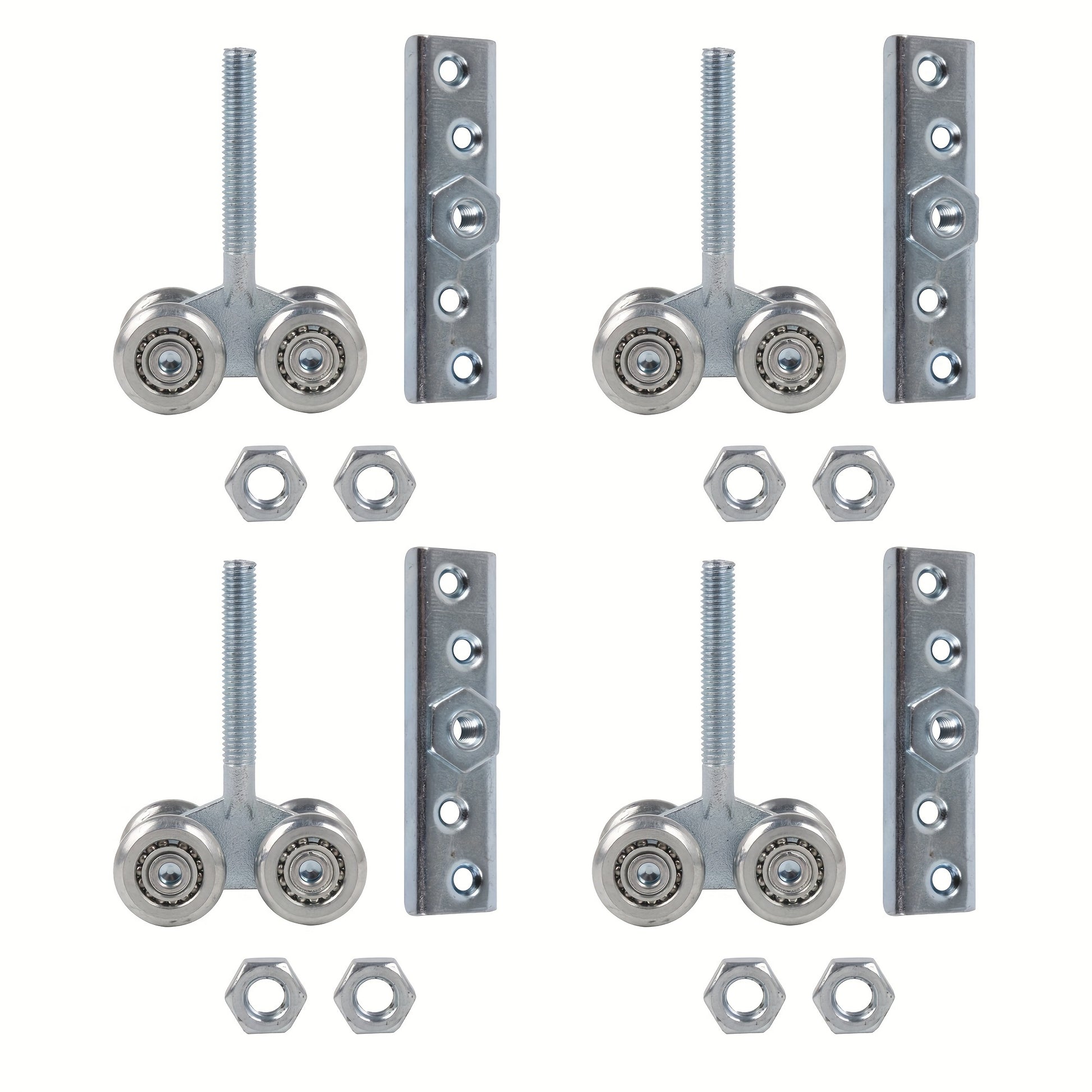 4 Pieces Of Sliding Door And Window Hanging Pulley H43 Can Bear 90kg