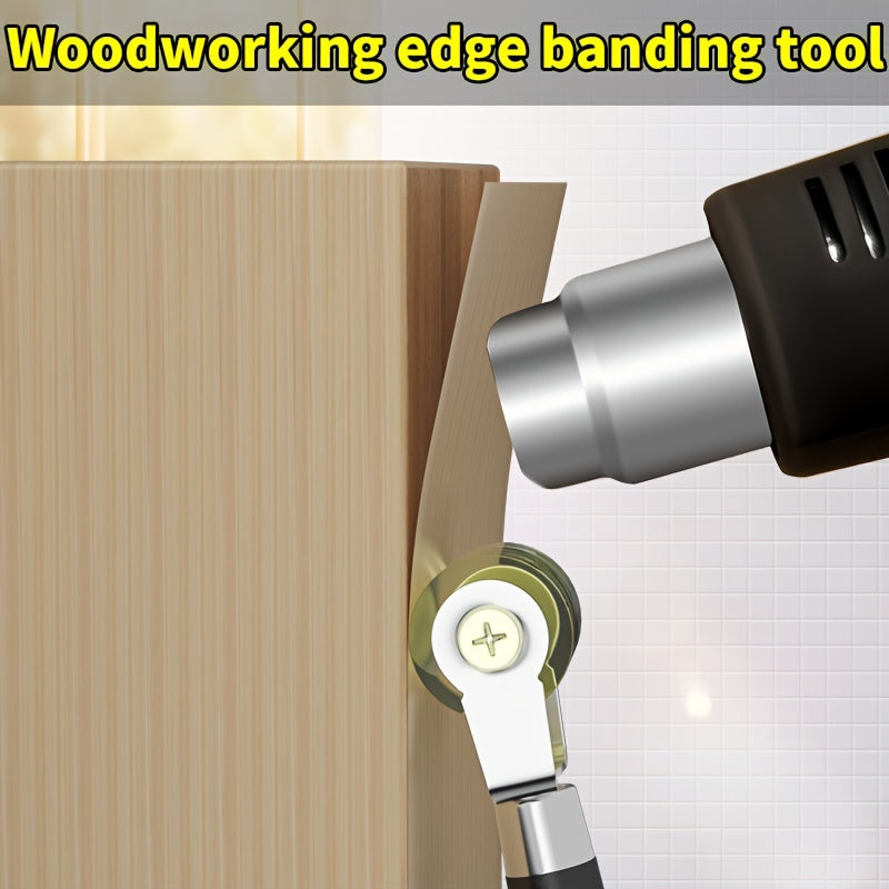 1pc Manual Edge Banding Roller Hand Push Glue Wheel for Woodworking and Leather Crafts Stainless Steel Flattening Tool with DIY Shoe Making Accessories Woodworking Accessories Woodworking Tools And Equipment Woodworking Tools And Accessories Leather